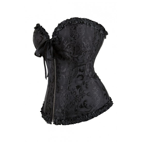YesX YX896 Vintage Corset Style Black YesX YX896 Vintage Corset Style Black