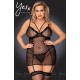 YesX YX954Q Black Chemise