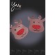 YesX YX960 Brown/Red Reindeer Nipple Covers