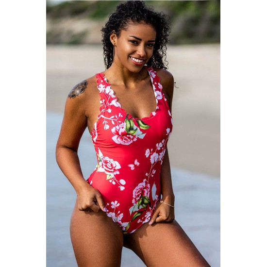 YesX YX978 One Piece Swimsuit Pink YesX YX978 One Piece Swimsuit Pink