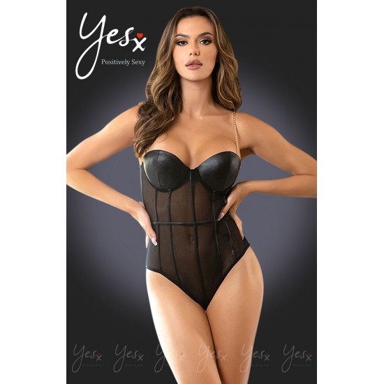 YesX YX988 Bodysuit Black YesX YX988 Bodysuit Black