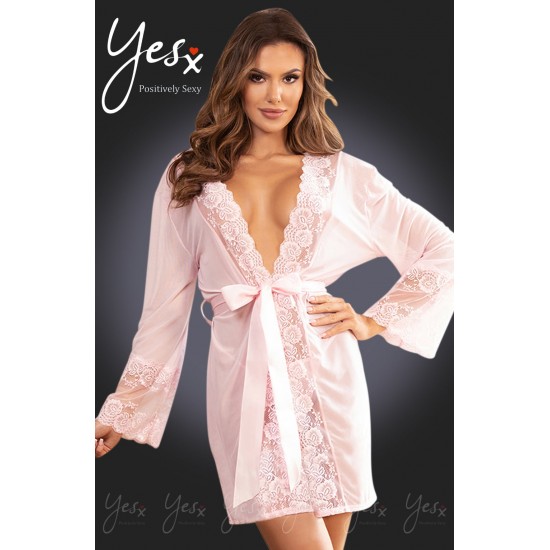 YesX YX990 Dressing Gown Pink YesX YX990 Dressing Gown Pink